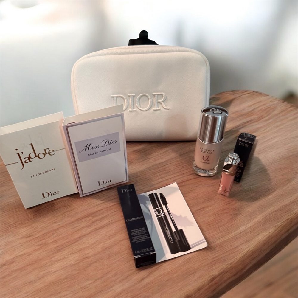 NWT Dior Beauty Bundle with Cosmetic Pouch